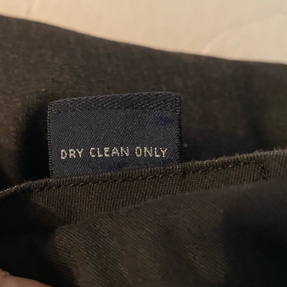 Brooks Brothers Mens Wool Pants Size 38 Classic Professional Preppy Dark Grey - Picture 7 of 8